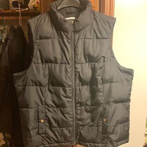 Womens Plus Black Vest